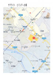 ビバシティ会場地図